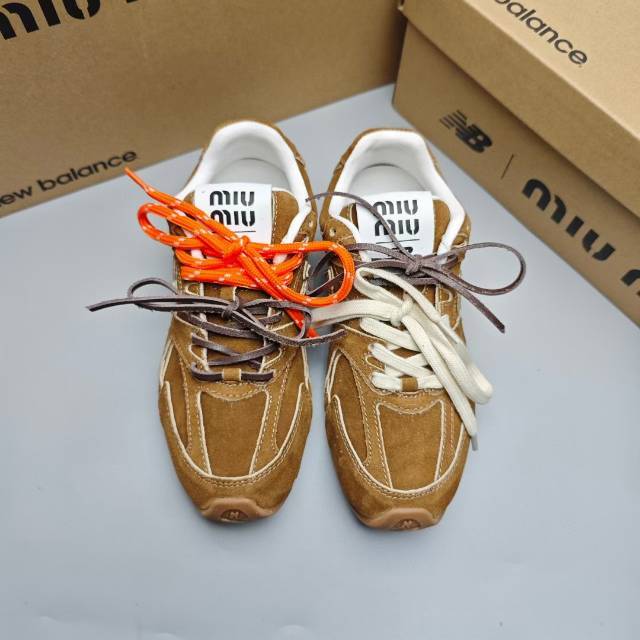 OMS2 Leather Shoes 2.5CM Women 35-40 with box