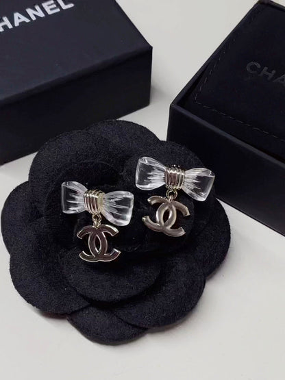 A1155  Women's bow earrings and jewelry