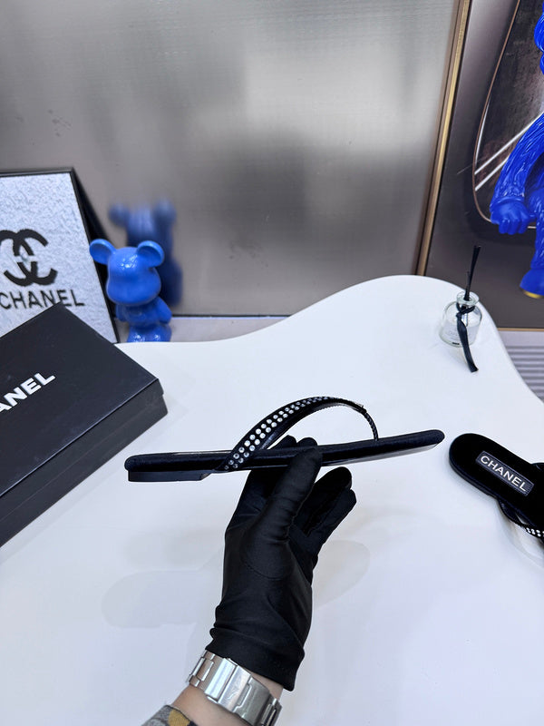 MBCS4 Leather Slippers Size 35-42 Shoes with Box