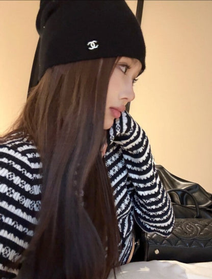 CHH77  New autumn and winter trendy woolen hat and woolen hat