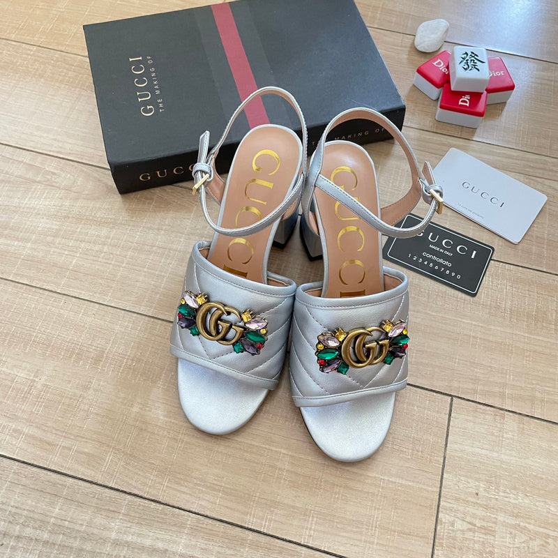 MJGS52 Slippers 6.5CM Women shoes 35-40 With box