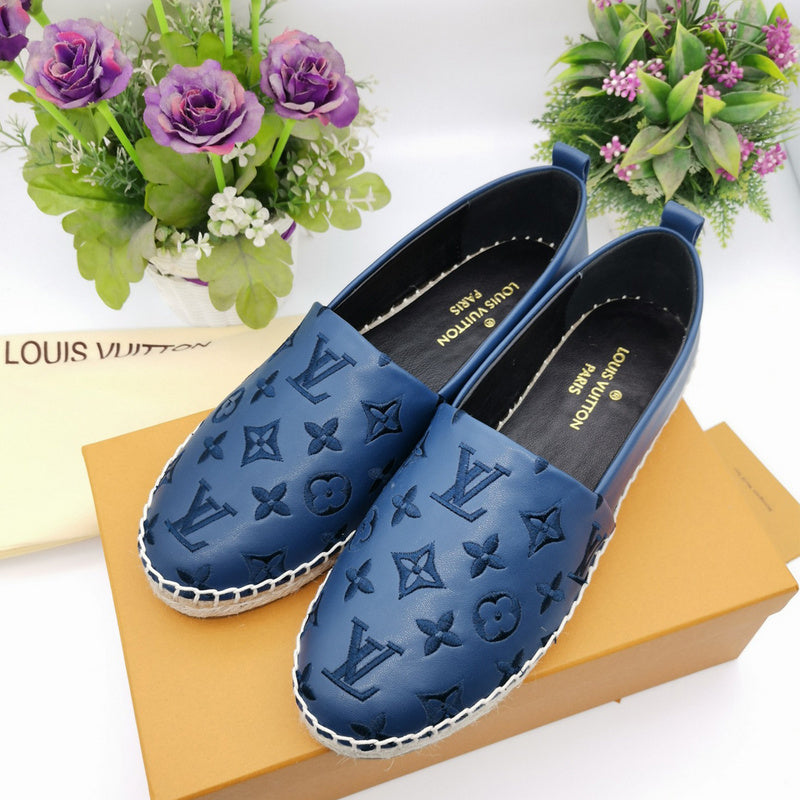 OLS35 Leather Women Shoes 35-42 Fisherman's shoes With box