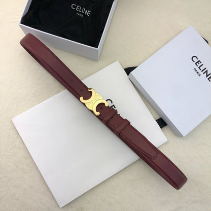 CEBL1 Real leather 1:1 2.5CM 95-110CM Belt with all packing