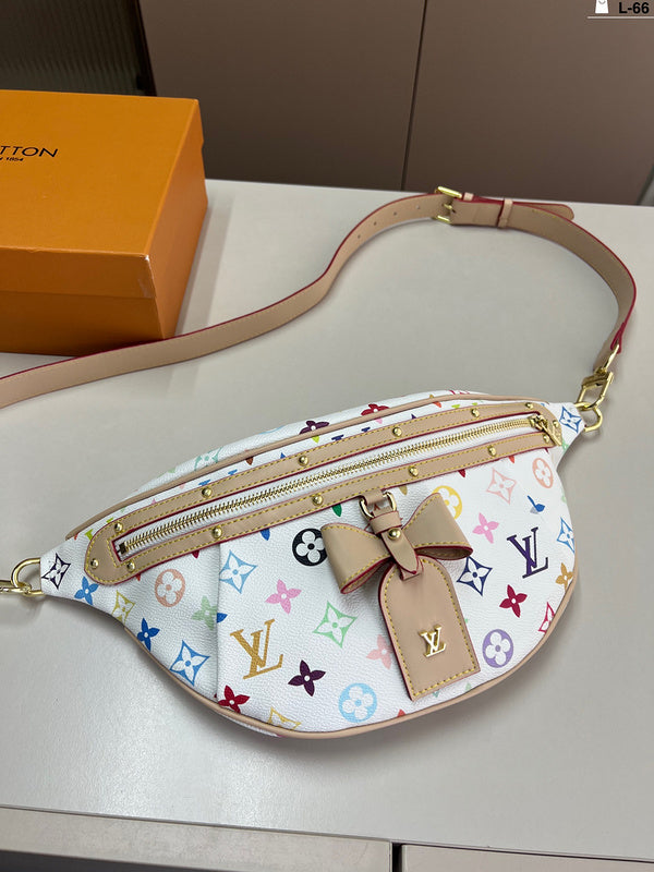 MLP5 Leather Bag 31-18CM Shoulder bags With box