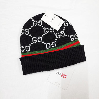 PGH6  Knitted pattern regular thin hat