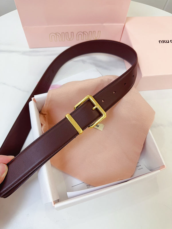 MBL1 Real leather 3.5CM 95-110CM Belt with all packing