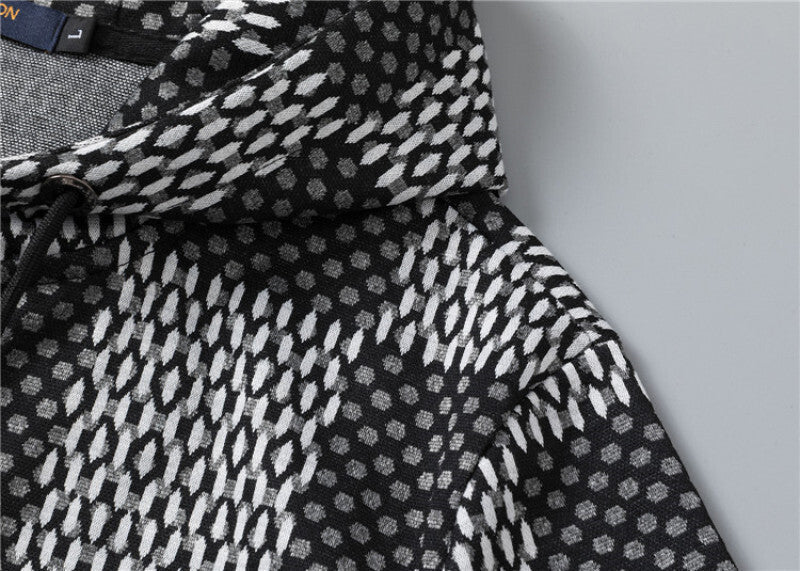 LVC025 New men's spring and autumn thin style outerwear+long pants pure cotton casual suit clothing