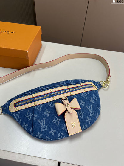 MLP5 Leather Bag 31-18CM Shoulder bags With box