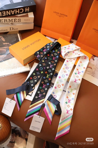 XLC02 Silk satin 6-120CM Scarf