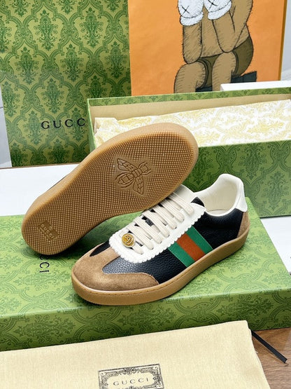 OGS39 Leather Women 35-42 And Men 40-46 Shoes With box