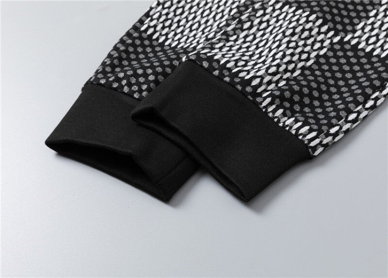 LVC025 New men's spring and autumn thin style outerwear+long pants pure cotton casual suit clothing