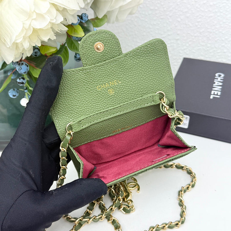 LCP04 Wallet Bag 13.1-7.5-2.1CM Leather bags with box