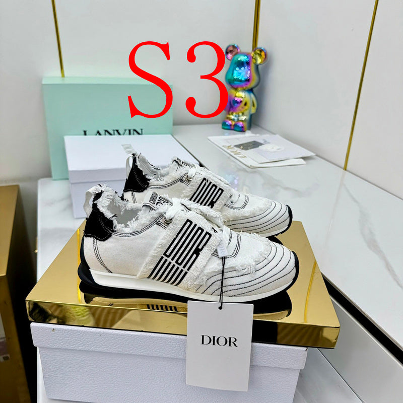 BDS10 Leather Shoes Women 35-41 Shoes with box