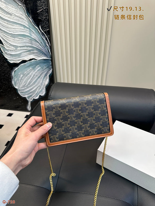 ACP05 Leather Bag 19-13CM Shoulder bags with box