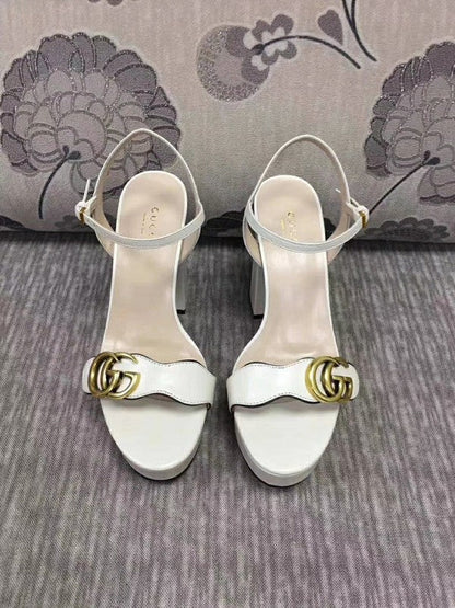 OGS4 Women real leather 8 Or 10CM shoes size 35-42 with box