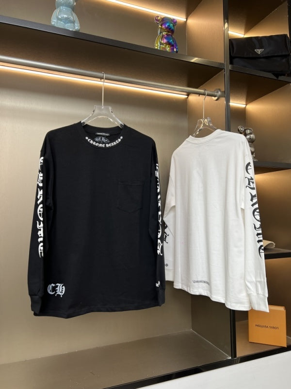 KLC22 New men's and women's pure cotton long sleeved casual clothes