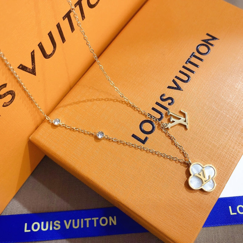 LVX375 Women's Gold Plated Necklace Jewelry