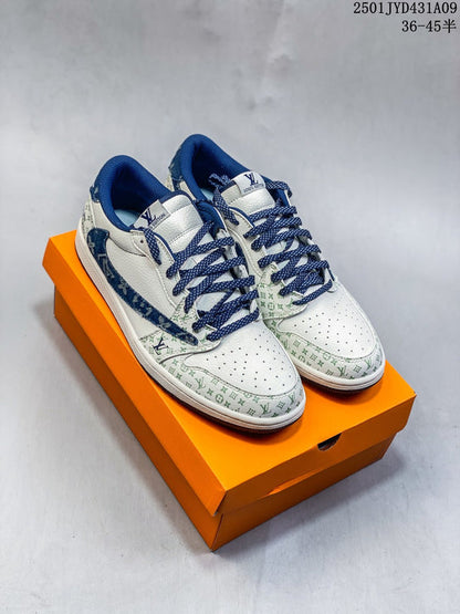 BNS54 Man And Women Leather Shoes 36-45 with box