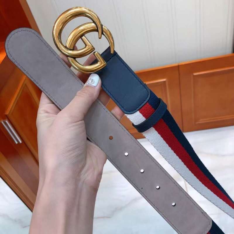 GCBL15 wide 3.8cm total length 100-125cm Leather Belt High Quality With packing