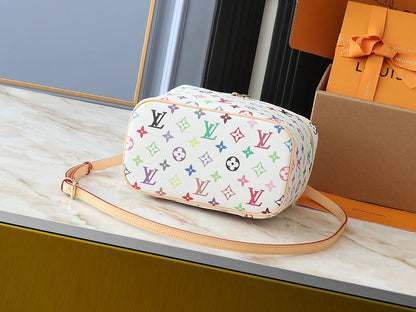 LLP036 Leather Bag 24-17-14CM Shoulder Bags