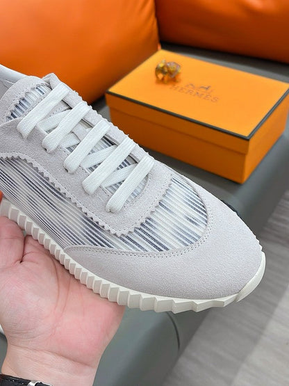 BMHS0 Leather Shoes Women35-41 Man 40-44 with box