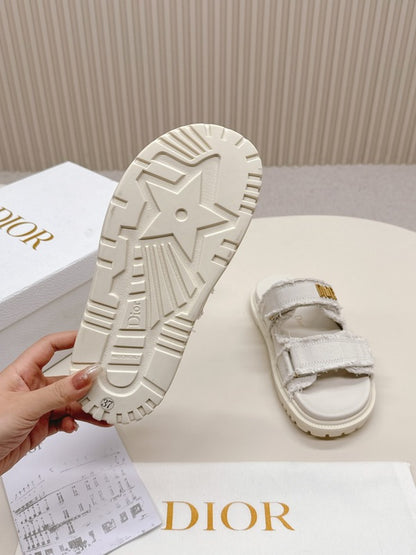 ODS3 Leather Women Slipper Size 35-42 Shoes with box