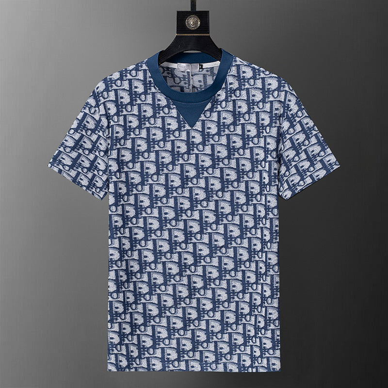 DIC119 New men's short sleeved polo top+shorts clothing