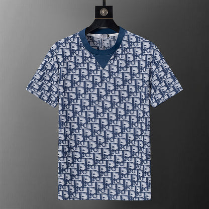 DIC119 New men's short sleeved polo top+shorts clothing