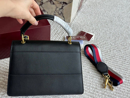 AGP5 Shoulder Bag 25-17CM Leather Bags With box