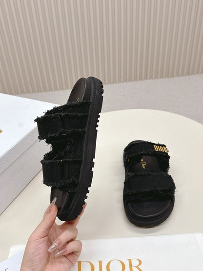 ODS3 Leather Women Slipper Size 35-42 Shoes with box