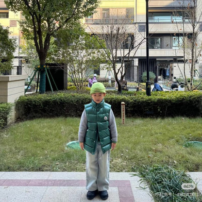 053012   Children's standing collar children's clothing jacket vest children's  kids  clothing