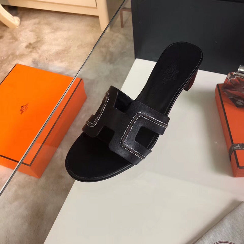 OHS01 Couples slipper Leather Shoes 35-42 with box