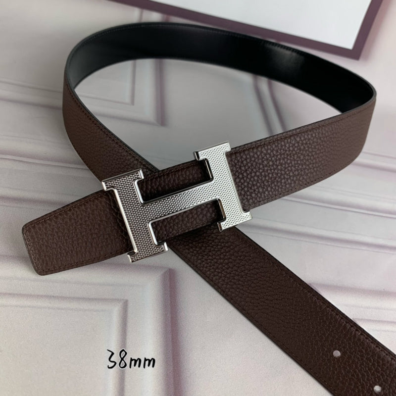 HBL3 Real leather 3.8CM 95-125CM Belt with all packing