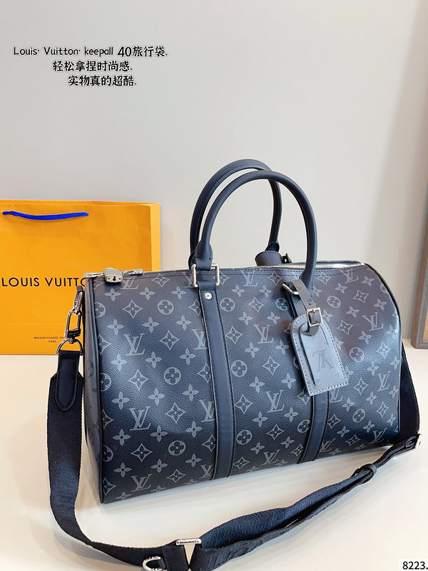 MLP27 Leather Bag 40-20-25CM Travel for women and men  Bags