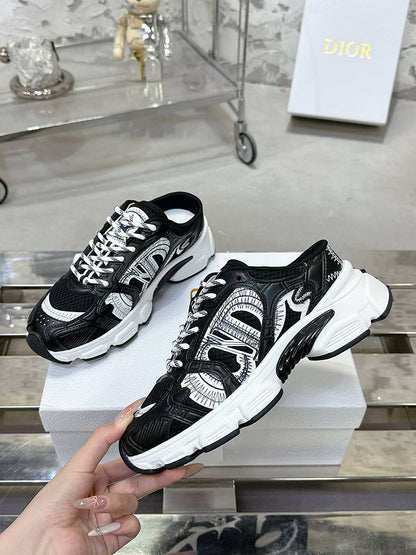 BDS8 Leather Slippers Women 35-41 Shoes with box