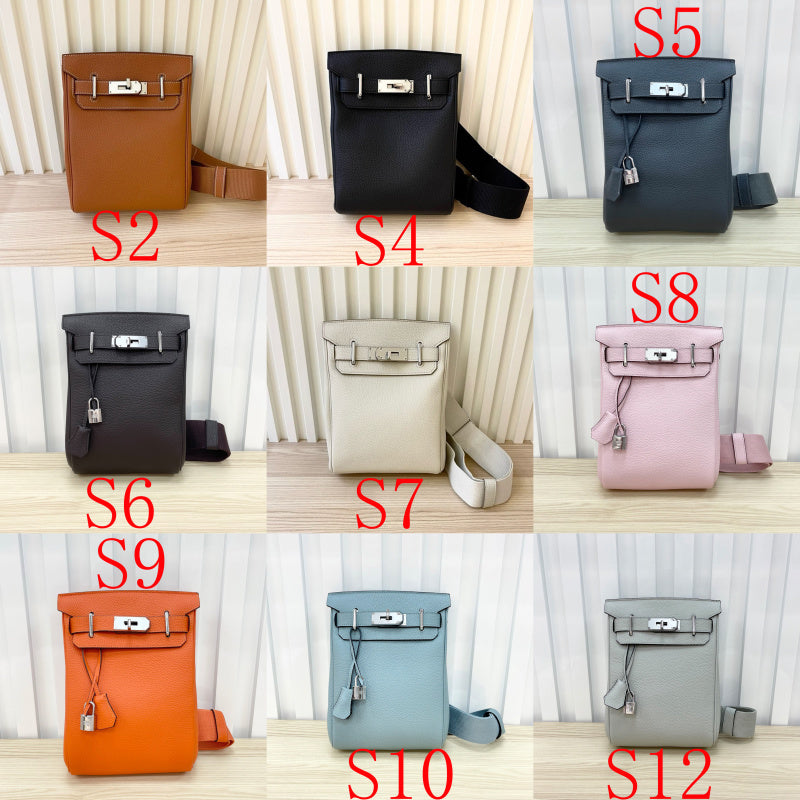 LHP4 Leather18-28-8CM Bag Shoulder 69~125CM Strap Bags