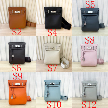 LHP4 Leather18-28-8CM Bag Shoulder 69~125CM Strap Bags