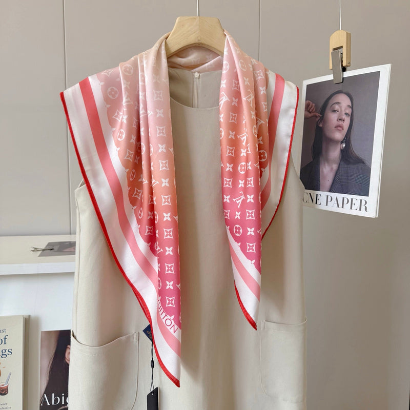 XLC09 Silk satin 90-90CM Scarf