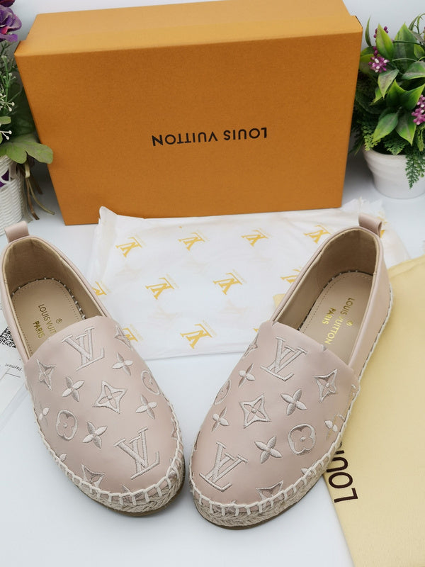 OLS35 Leather Women Shoes 35-42 Fisherman's shoes With box