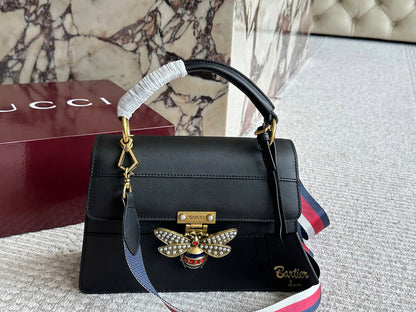 AGP5 Shoulder Bag 25-17CM Leather Bags With box