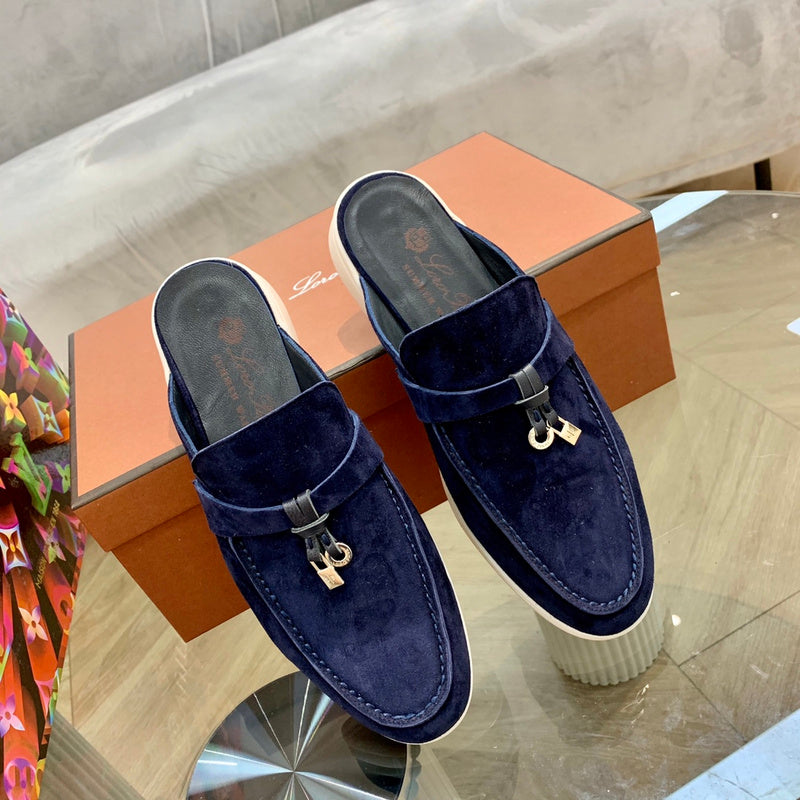 GLS18 Leather shoes Women35-42 Man40-45 Slipper with box