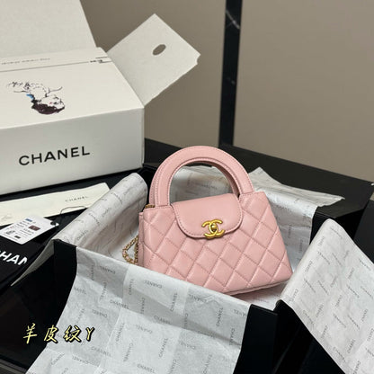 ACP41 Leather Bag 20-12CM Shoulder bags with box