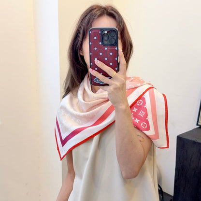 XLC09 Silk satin 90-90CM Scarf