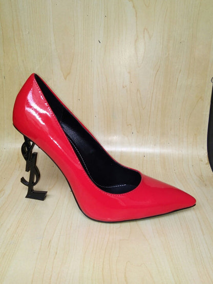 OYS1 Leather 10.5CM High heels size 35-41 women shoes with box