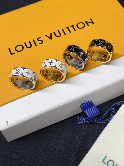 J140   Men's and women's titanium steel ring jewelry