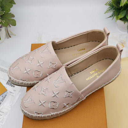 OLS35 Leather Women Shoes 35-42 Fisherman's shoes With box