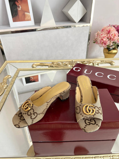 GGS7 Slippers Women 3.5CM shoes 35-41 With box