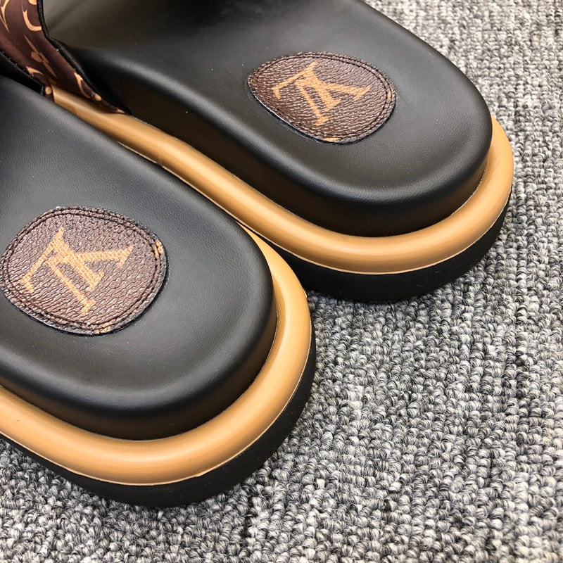 YLS1 shoes man and women slippers  with all packaging