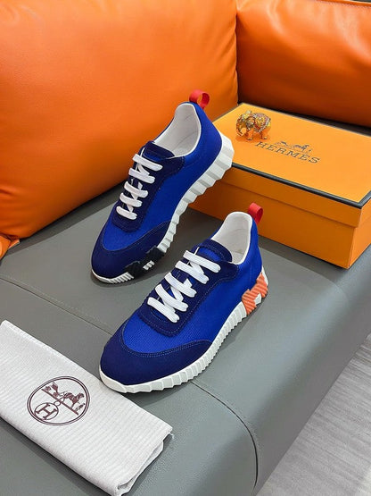 BMHS0 Leather Shoes Women35-41 Man 40-44 with box