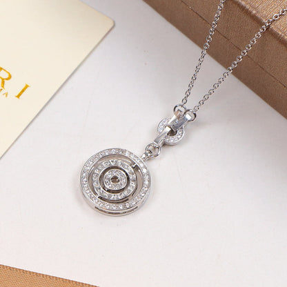 BVN20  Ring full of diamonds gypsophila female diamond necklace  Jewelry